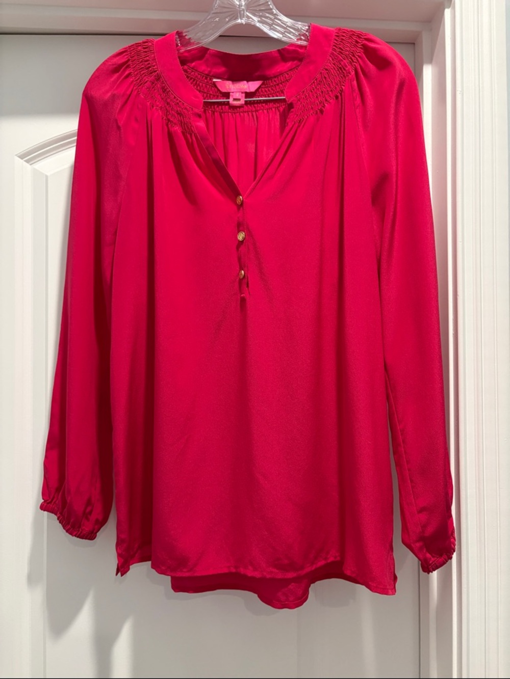 Lilly Pulitzer Elsa Silk Blouse